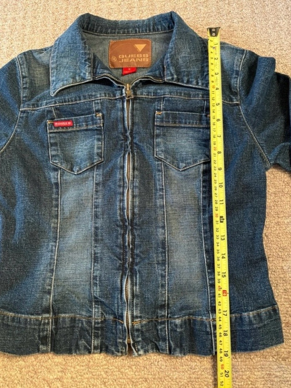 Guess Denim Jacket - Medium - Fits like a Small - Picture 3 of 9
